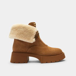 Leah Platform Zip Bootie