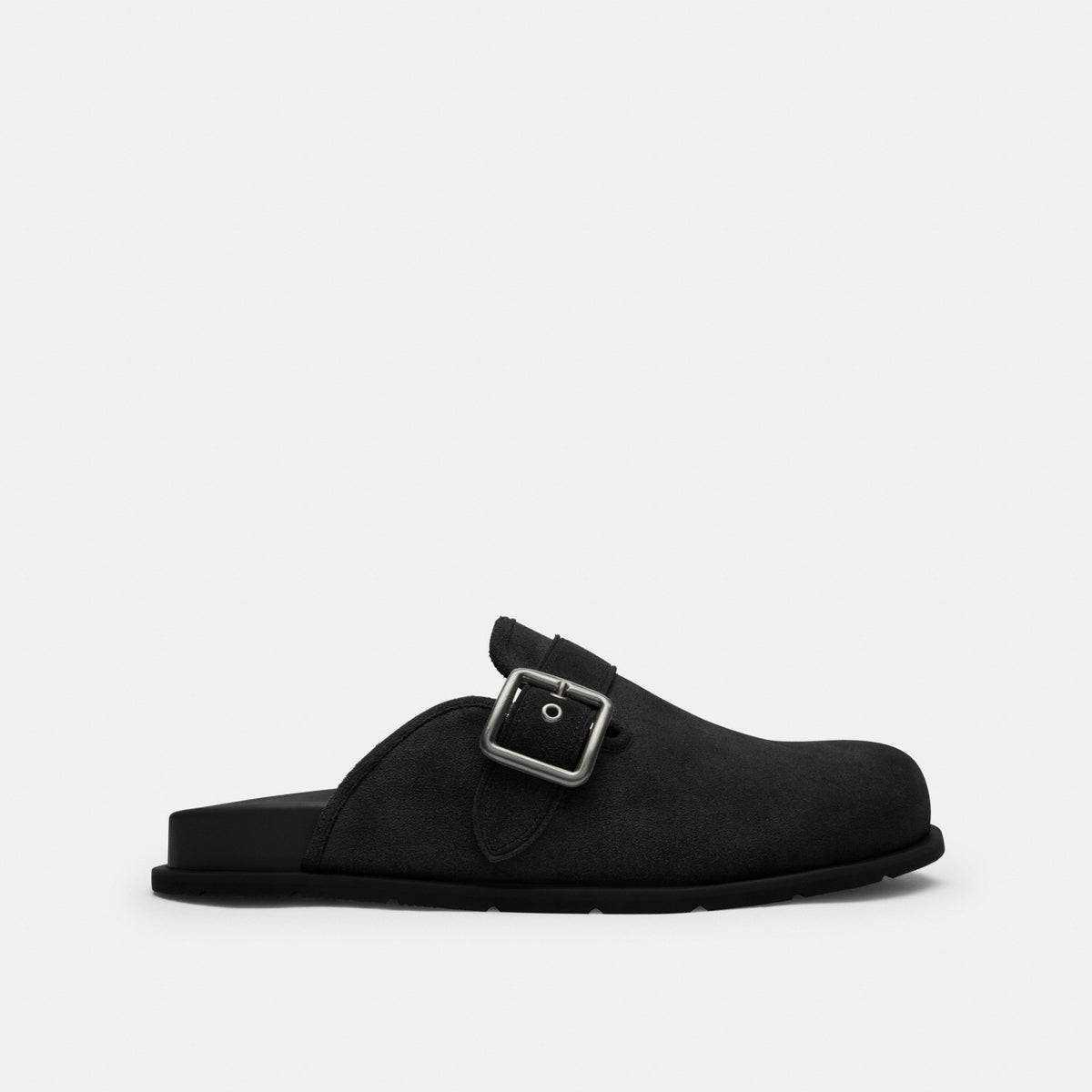 Buckle Clog In Signature Jacquard