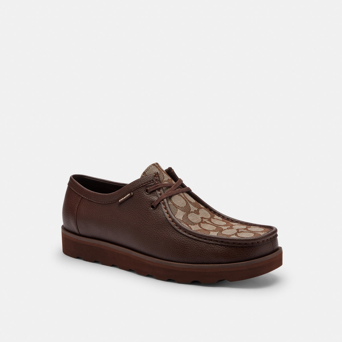 Chukka Shoe With Signature Canvas