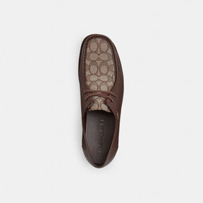 Chukka Shoe With Signature Canvas