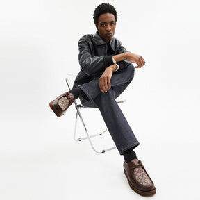 Chukka Shoe With Signature Canvas