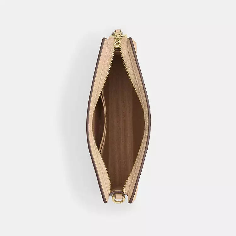 Slim Crossbody Bag  In Signature Leather