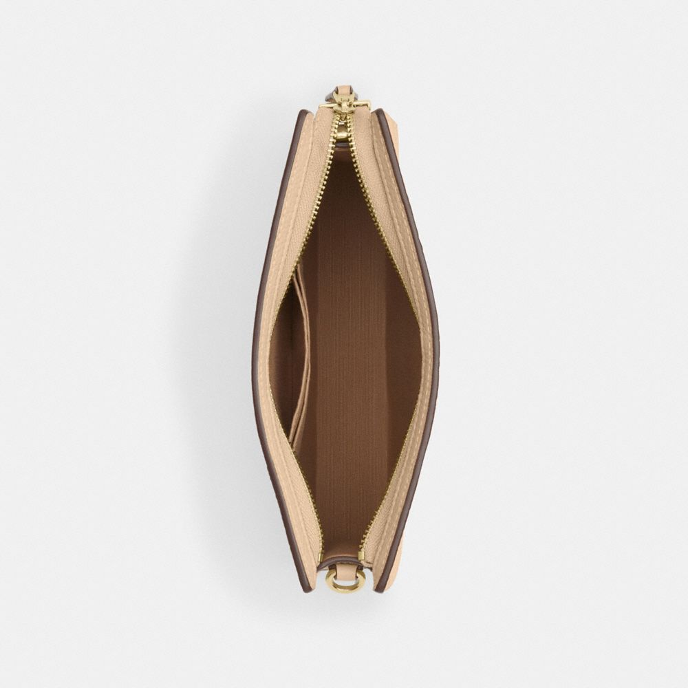 Slim Crossbody Bag In Signature Leather