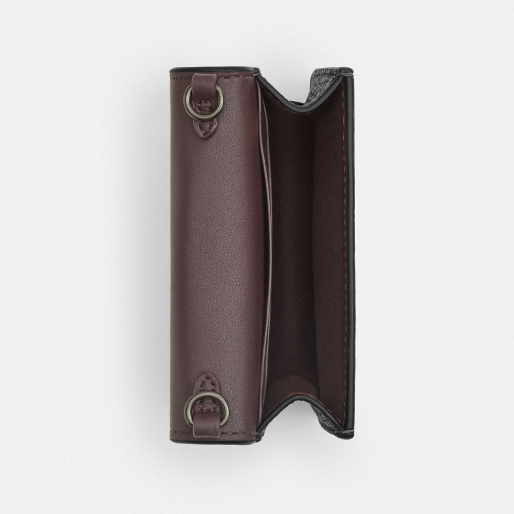 Mini Wallet On A Chain With Rivets