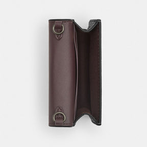 Mini Wallet On A Chain With Rivets