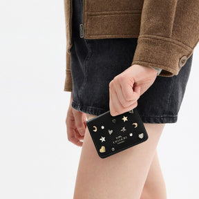 Mini Wallet On A Chain With Rivets