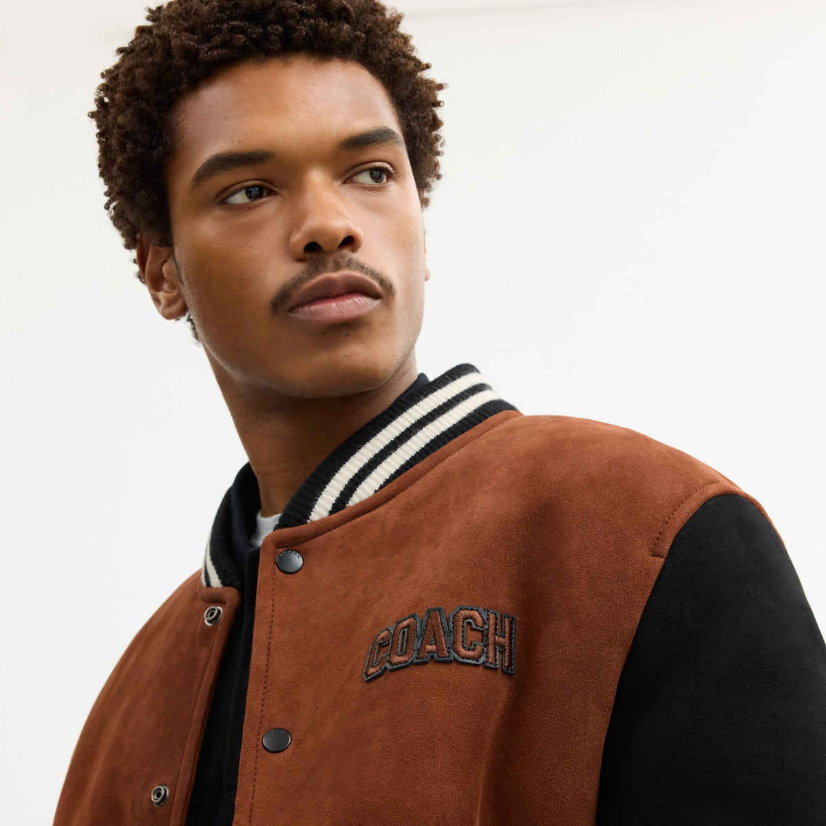 Shearling Varsity Jacket