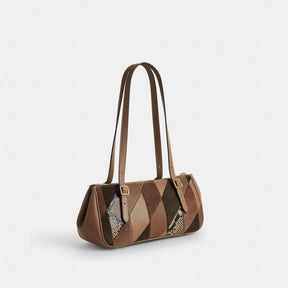 Asher Shoulder Bag With Patchwork