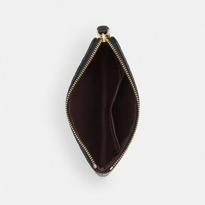 Corner Zip Wristlet With Floral Print