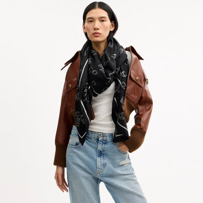 Scattered Coach Print Wrap