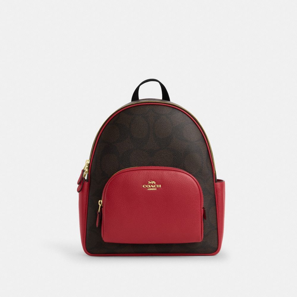 Court Backpack In Maxi Signature Canvas