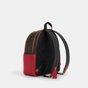 Court Backpack In Maxi Signature Canvas