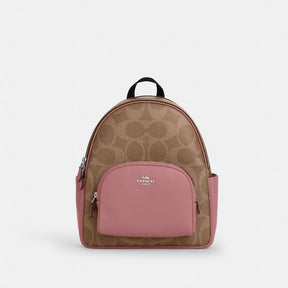 Court Backpack In Maxi Signature Canvas