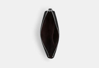 Corner Zip Wristlet With Star Print