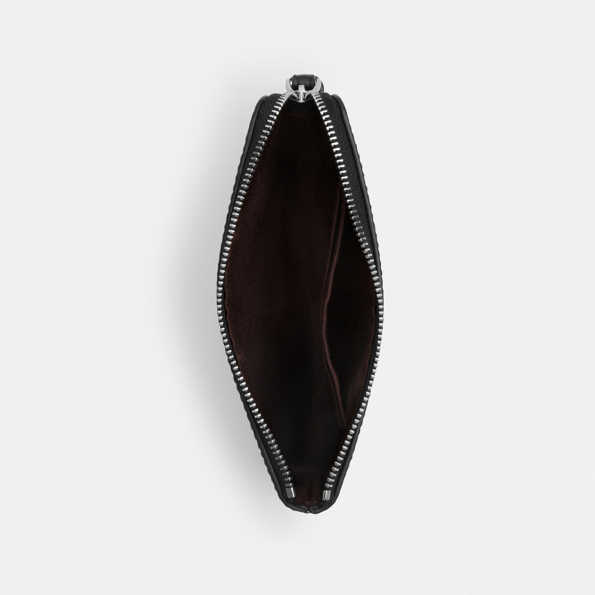 Corner Zip Wristlet With Star Print