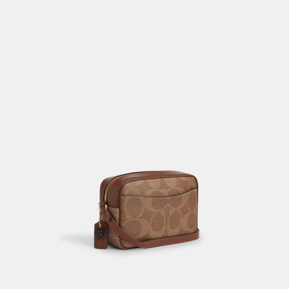 Jamie Camera Bag In Signature Canvas With Halloween Print