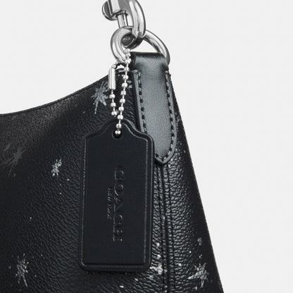 CHARLOTTE SHOULDER BAG WITH STAR PRINT