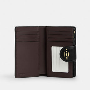 Medium Corner Zip Wallet With Floral Print