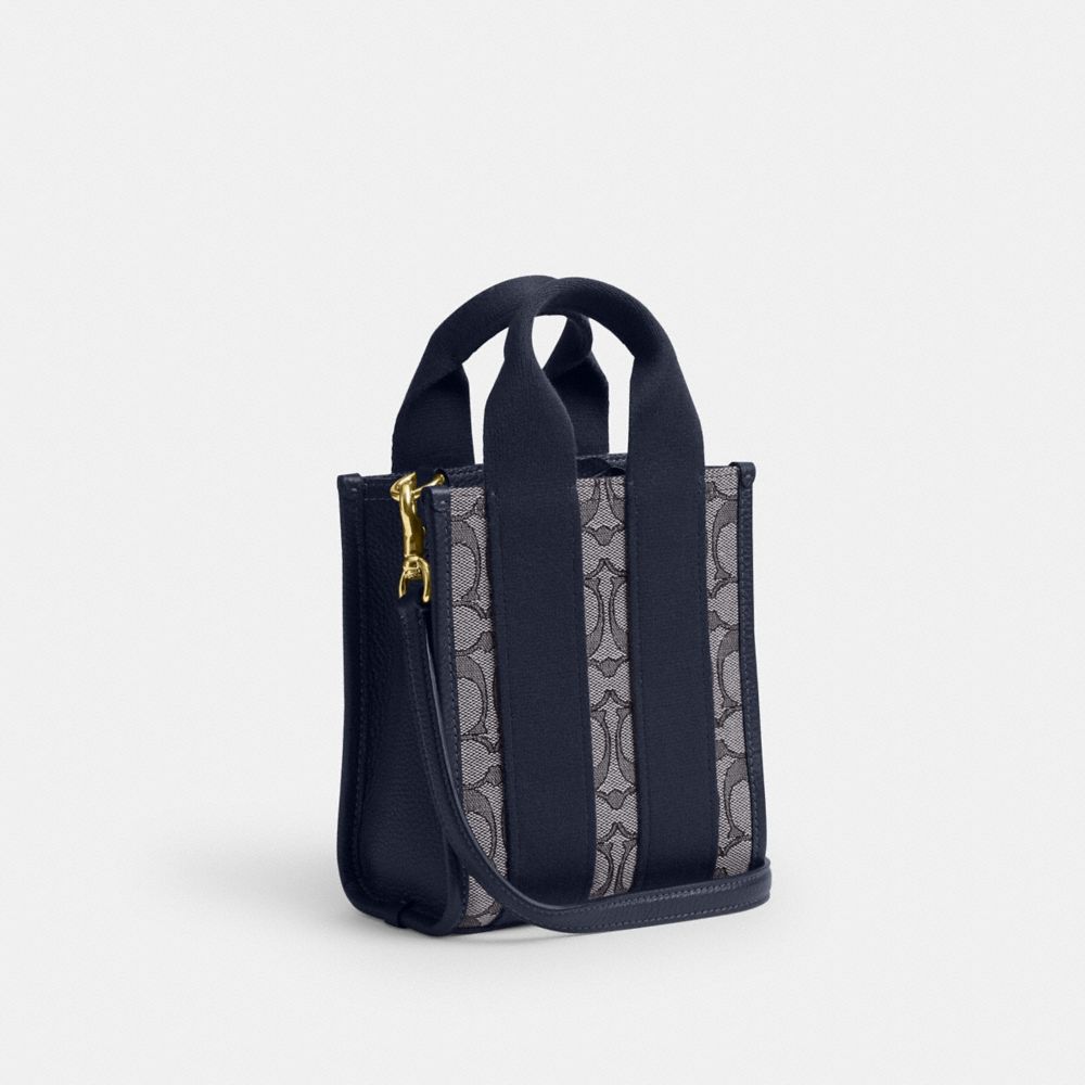 Smith Mini Tote Bag In Signature Jacquard