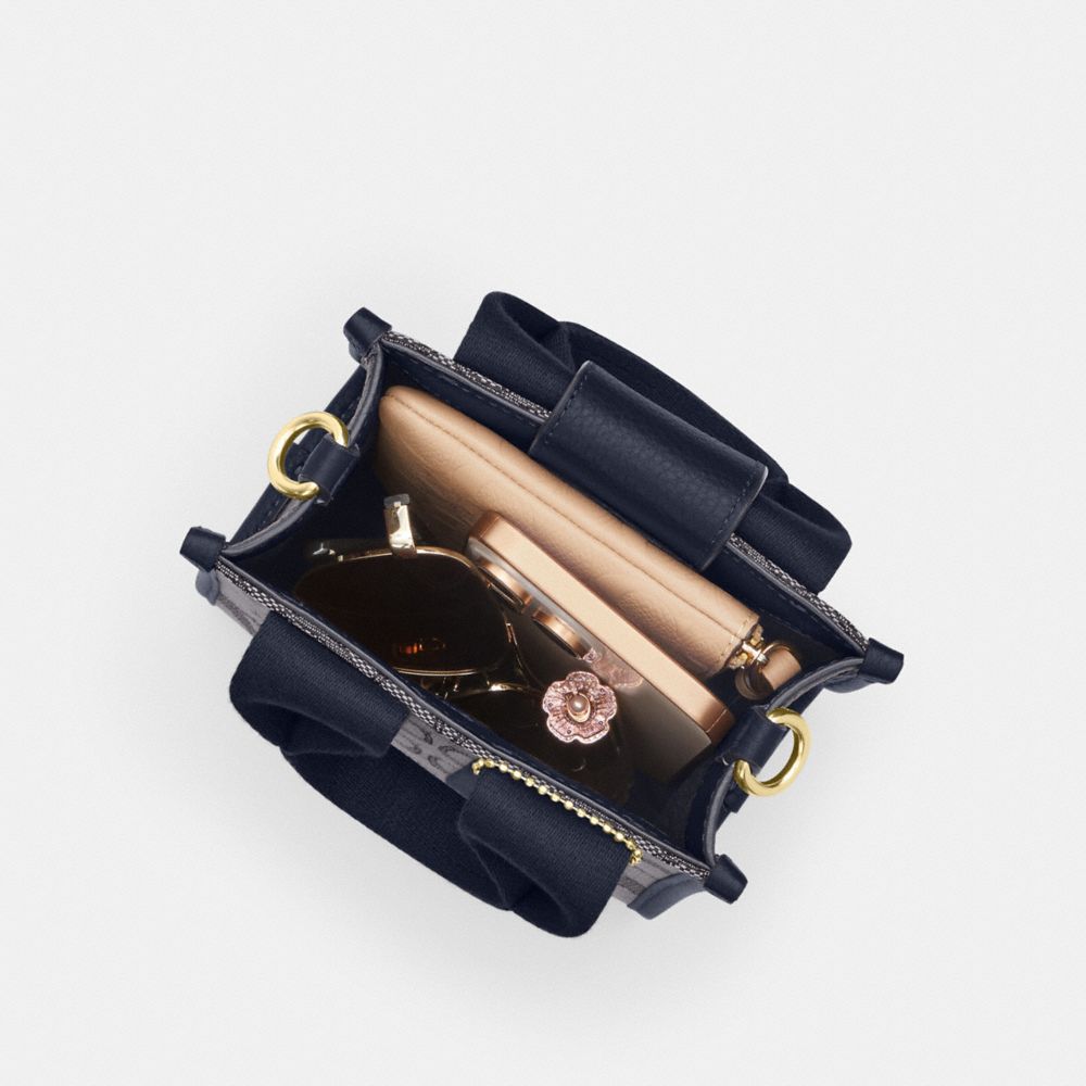 Smith Mini Tote Bag In Signature Jacquard