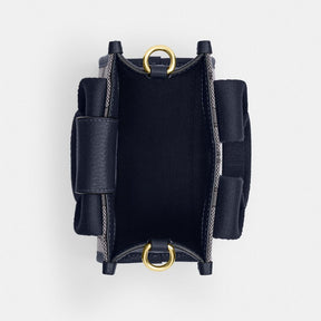 Smith Mini Tote Bag In Signature Jacquard