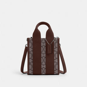 Smith Mini Tote Bag In Signature Jacquard