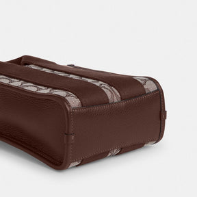 Smith Mini Tote Bag In Signature Jacquard