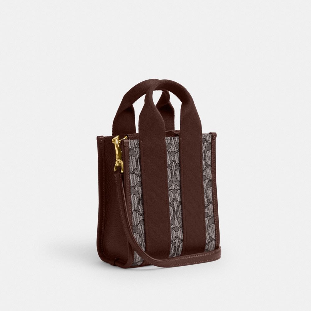 Smith Mini Tote Bag In Signature Jacquard