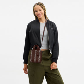 Smith Mini Tote Bag In Signature Jacquard