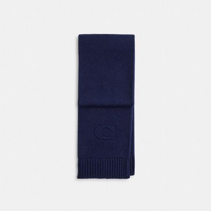Signature Embossed Knit Muffler