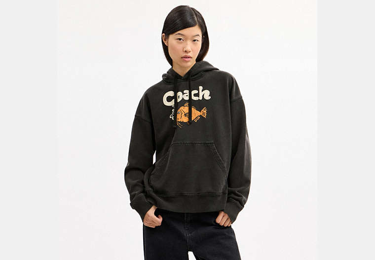 Fish Graphic Hoodie