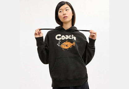 Fish Graphic Hoodie