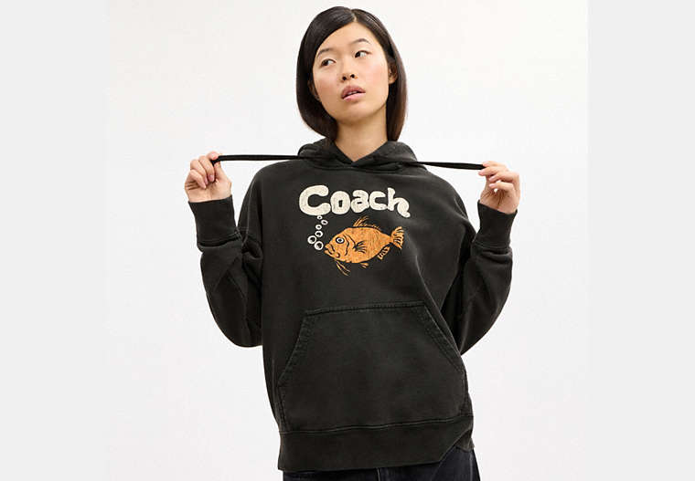 Fish Graphic Hoodie
