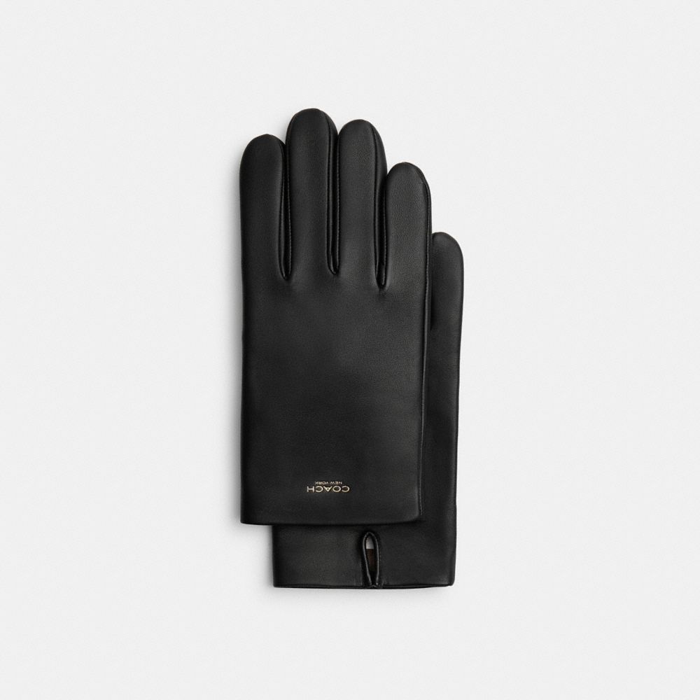 Men's Leather Tech Gloves