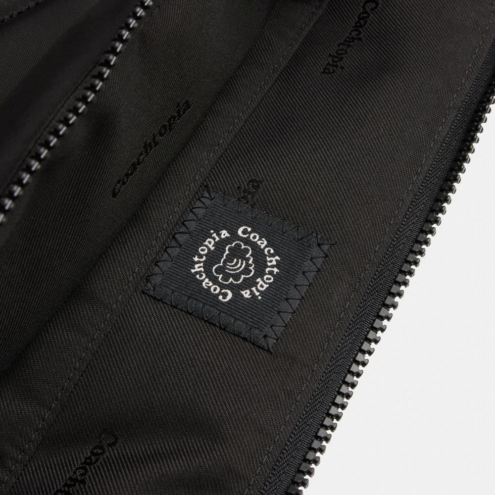 Coachtopia Loop Laptop Sleeve With Wavy Quilting