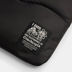 Coachtopia Loop Laptop Sleeve With Wavy Quilting