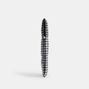 Coachtopia Loop Laptop Sleeve With Wavy Quilting In Gingham