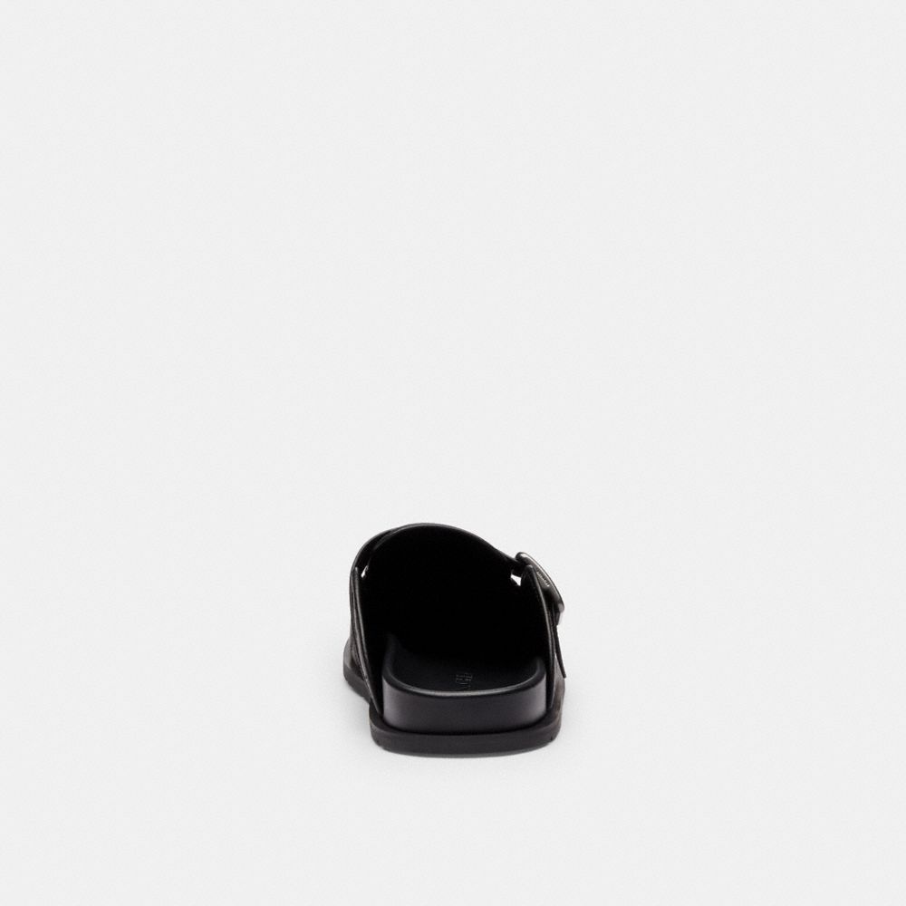 Buckle Clog In Signature Jacquard