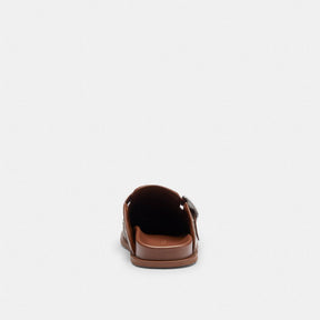 Buckle Clog In Signature Jacquard