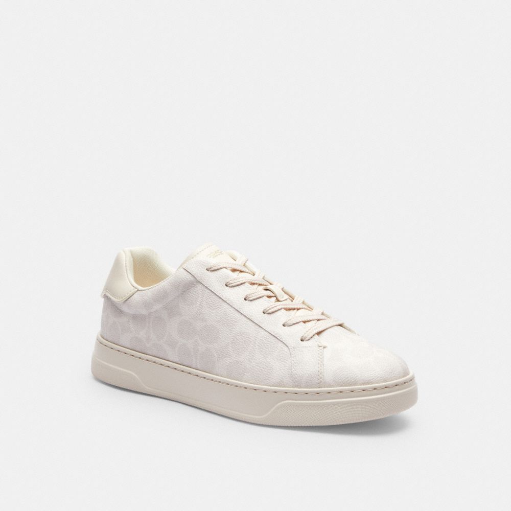 High Line Sneaker In Signature Canvas
