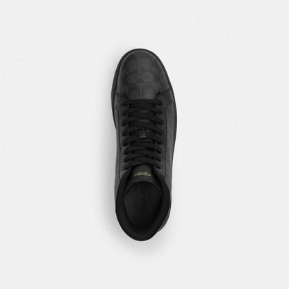 High Line High Top Sneaker In Signature Canvas