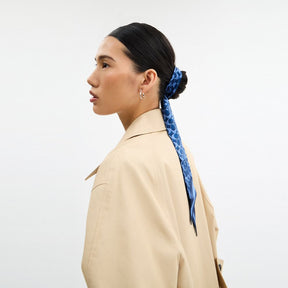 Signature Silk Skinny Scarf