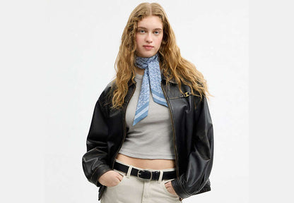 Signature Silk Skinny Scarf