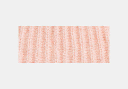 Colorblock Beanie With Rubber Patch