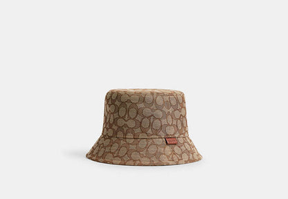 Signature Jacquard Bucket Hat