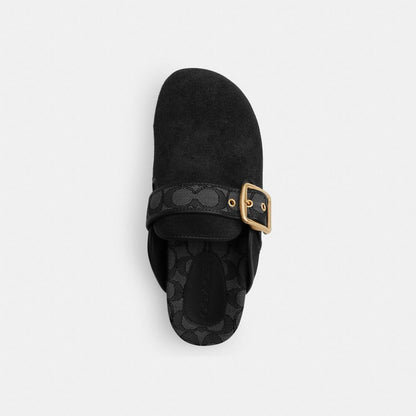 Archival Buckle Clog In Signature Jacquard