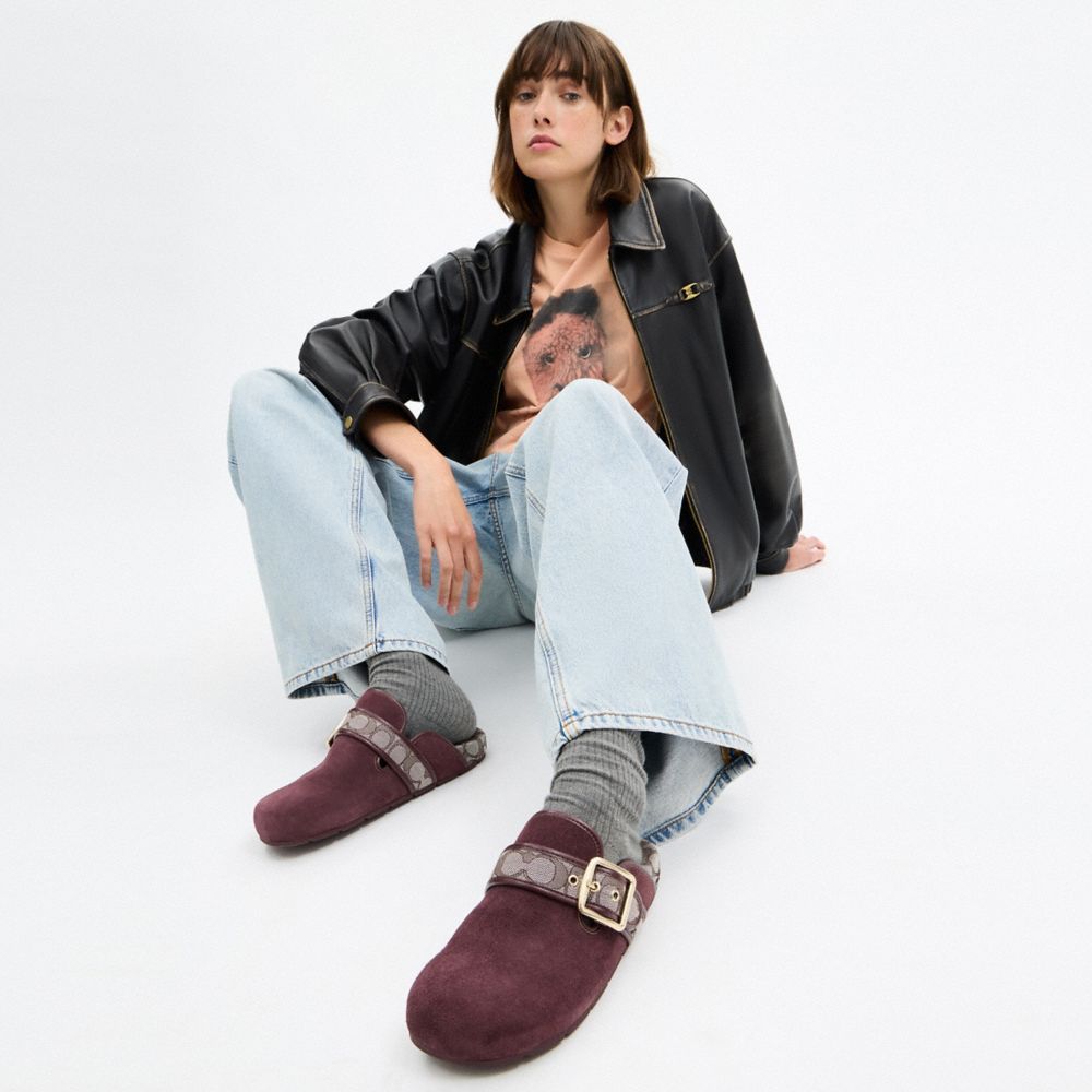 Archival Buckle Clog