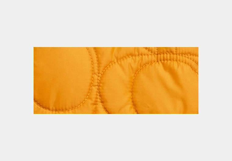 Quilted Signature Puffer Jacket In Recycled Polyester