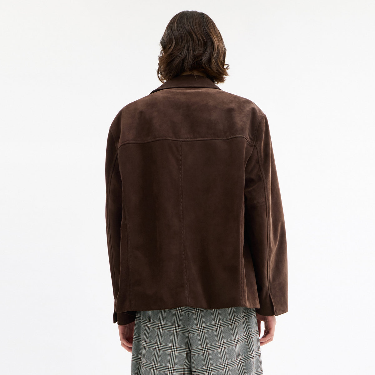 Suede Shirt Jacket