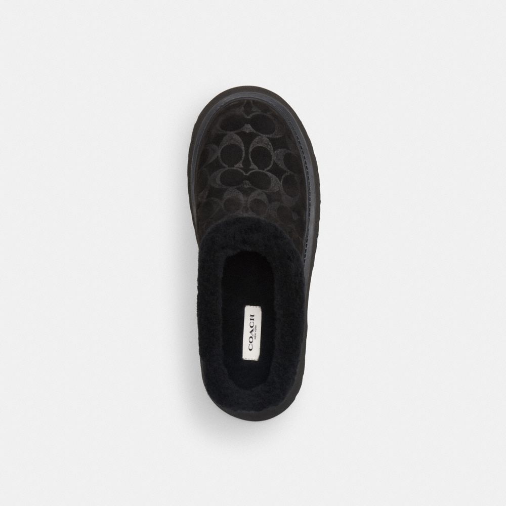 Cecelia Clog In Signature Suede